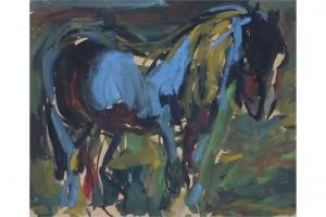 WILD Tony 1941,Standing horse,Peter Wilson GB 2015-04-29