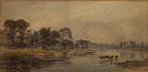 WILDE W 1900-1900,A View Across the River,19th century,Bamfords Auctioneers and Valuers 2020-07-16