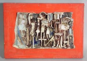 WILDENHAIN Frans 1905-1980,Figural Abstract,20th Century,Skinner US 2007-06-23