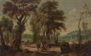 WILDENS Jan 1586-1653,Alexander and Diogenes in an extensive landscape,Christie's GB 2023-05-25