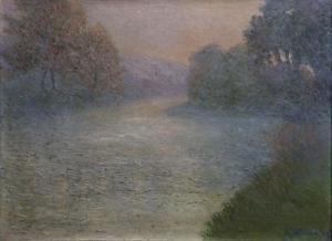 WILDER Andre 1871-1965,Paysage lacustre au crépuscule,1908,Art Valorem FR 2024-04-04