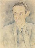 WILENSKI R.H 1887-1975,Portrait of T.S. Eliot,1940,Christie's GB 2013-11-20