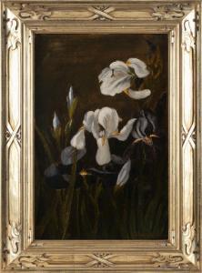 WILES Irving Ramsay 1861-1948,Irises,Eldred's US 2024-04-04