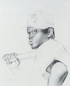 WILEY Kehinde 1977,Investiture of Bishop Harold (Study, Variation III),2005,Christie's GB 2009-10-17