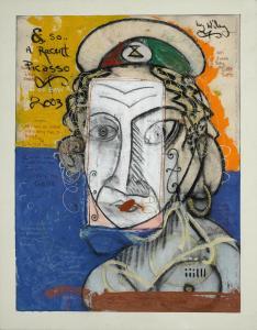 WILEY William T. 1937-2021,& So.. A Recent Picasso,,2003,Bonhams GB 2017-04-26