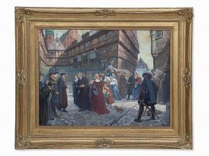 WILHELM A Wrage 1861,The Reception,1920,Auctionata DE 2016-05-31