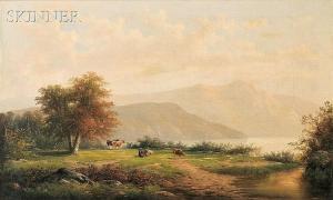 WILHELMUS Johannes Walter 1818-1894,Landscape with Cows,Skinner US 2014-02-07