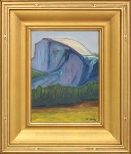 WILIS Martin,Half Dome, Yosemite,1956,Clars Auction Gallery US 2009-04-04