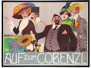 WILKE Karl Alexander 1879-1954,Auf zum Cobenzl,1907,Sotheby's GB 2022-05-06