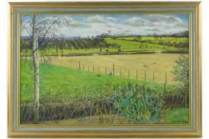 WILKES J.R,farm landscape,1994,Burstow and Hewett GB 2015-09-23