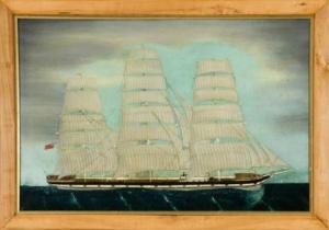 WILKINSON Gladys H 1900-1900,English ship at sea,Quinn's US 2012-03-03