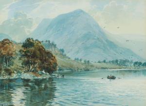 WILKINSON Henry R 1884-1975,BOAT ON THE LOUGH,Ross's Auctioneers and values IE 2024-01-24