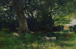 WILKINSON Hugh 1800-1900,A Forest Glade,Clevedon Salerooms GB 2019-11-14
