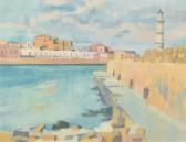 WILKINSON John Charles 1900-1900,Venetian Harbour Wall,20th Century,John Nicholson GB 2024-01-24