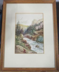 WILKINSON Thomas Harrison 1847-1929,mountain river scene,Serrell Philip GB 2023-01-12