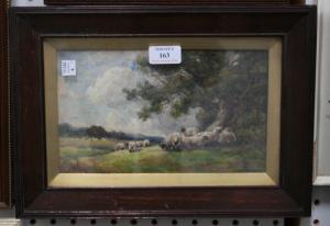WILKINSON W.H 1856-1934,Sheep grazing in a Field,Tooveys Auction GB 2010-05-18