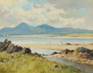 WILKS Maurice Canning 1910-1984,ACROSS DUNDRUM BAY FROM ST JOHN'S POI,Ross's Auctioneers and values 2024-04-17