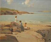 WILKS Maurice Canning,Summer Day, Melmore Strand, Co Donegal,De Veres Art Auctions 2009-11-25