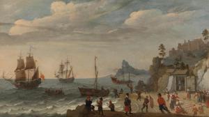 WILLAERTS Abraham 1603-1669,A coastal scene,1647,Bonhams GB 2023-04-04