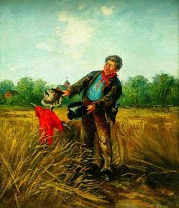 WILLARD Archibald 1836-1918,PORTRAIT OF A FARMER,Amelia Jeffers US 2024-03-07