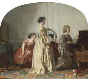 WILLEM Pieter 1806-1863,A musical interlude,Christie's GB 2011-03-08