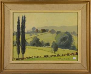 WILLEMART MAURICE,Paysage,Rops BE 2014-11-09