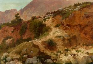 WILLERS Ernst 1803-1880,Landscape study from Greece,Lempertz DE 2020-05-30