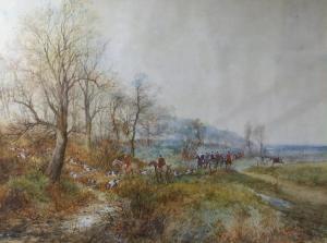 Willett Arthur 1857-1918,Hunting scene,Gorringes GB 2023-01-30
