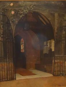 WILLIAM B,Church doorway,Charles Ross GB 2016-01-23
