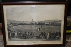 WILLIAM DRUMMOND & CHARLES JONES BASEBE,The Cricket Match,1849,Cuttlestones GB 2019-04-03