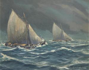 William PILKINGTON George 1879-1958,Boats Sailing,Strauss Co. ZA 2023-11-27
