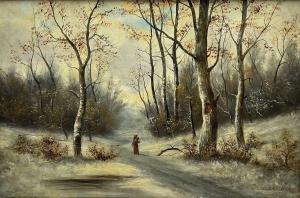 WILLIAM S 1800-1900,Winter Woodland Scene,David Duggleby Limited GB 2022-02-19