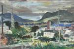 William Selwyn Jones 1933,a view from Bron Eyri,1989,Cheffins GB 2023-03-09