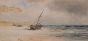 WILLIAMS Alexander 1846-1930,Heading up the Beach,1926,Bamfords Auctioneers and Valuers 2017-01-17