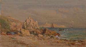 WILLIAMS Alexander 1846-1930,Rowing the Cove,Bamfords Auctioneers and Valuers GB 2017-01-17