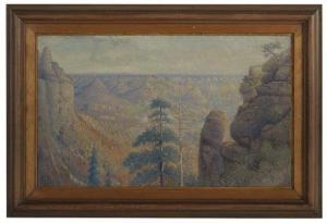WILLIAMS Dwight 1856-1932,Grand Canyon,1915,New Orleans Auction US 2020-10-28