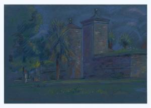 WILLIAMS Dwight 1856-1932,The Gates at St. Augustine,1922,Burchard US 2019-09-22
