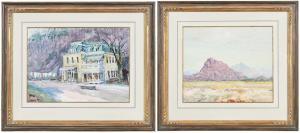 WILLIAMS Edward K 1870-1950,Brown County Home,Brunk Auctions US 2024-01-25