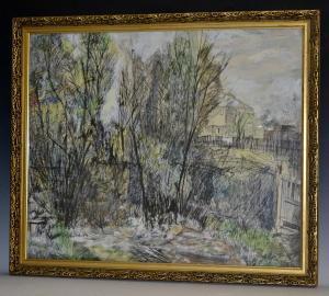 WILLIAMS ellis,Spring in Runcorn,1963,Bamfords Auctioneers and Valuers GB 2016-07-20