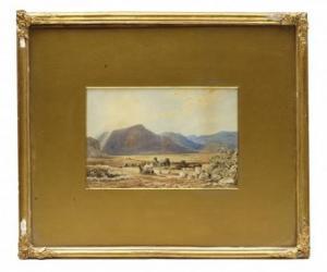 WILLIAMS F. 1800,Rastade kameler,1830,Uppsala Auction SE 2015-01-20