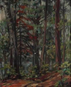 WILLIAMS Florence White 1900-1953,House in the North Woods,Barridoff Auctions US 2021-11-13