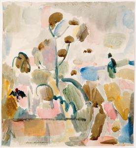 WILLIAMS Frederick Ronald 1927-1982,Young gum, Foster's garden, Summer,1961,Bonhams GB 2013-06-26