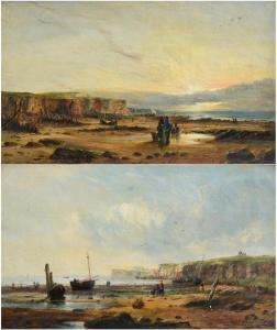 WILLIAMS Harry 1854-1877,''On the Irish Coast'' ''Near Londonderry'',Tennant's GB 2021-03-20