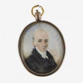 WILLIAMS HENRY 1787-1830,Portrait miniature of a boston gentleman,1824,Freeman US 2016-11-16