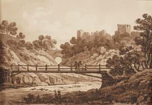 WILLIAMS Hugh William Grecian,Bothwell Castle,1798,Bellmans Fine Art Auctioneers 2023-10-10