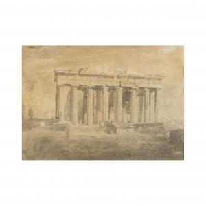 WILLIAMS Hugh William Grecian 1773-1829,Vue de Parthenon,Cornette de Saint Cyr FR 2023-11-22
