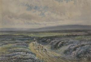 WILLIAMS J.W,Driving Sheep on a Moorland Path,David Duggleby Limited GB 2016-04-30