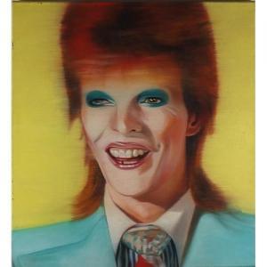 WILLIAMS Jago Max 1900-1900,Kabuki Woogie, portrait of David Bowie,2002,Eastbourne GB 2018-04-07