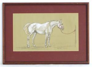 WILLIAMS Jean Parry 1918-2010,A study of a horse,Claydon Auctioneers UK 2020-10-03