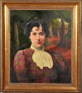 WILLIAMS John E,A portrait of Emma Wright,Tring Market Auctions GB 2015-05-01